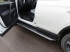 Toyota RAV4 2015 Пороги алюминиевые с пластиковой накладкой (карбон серые) 1720 мм